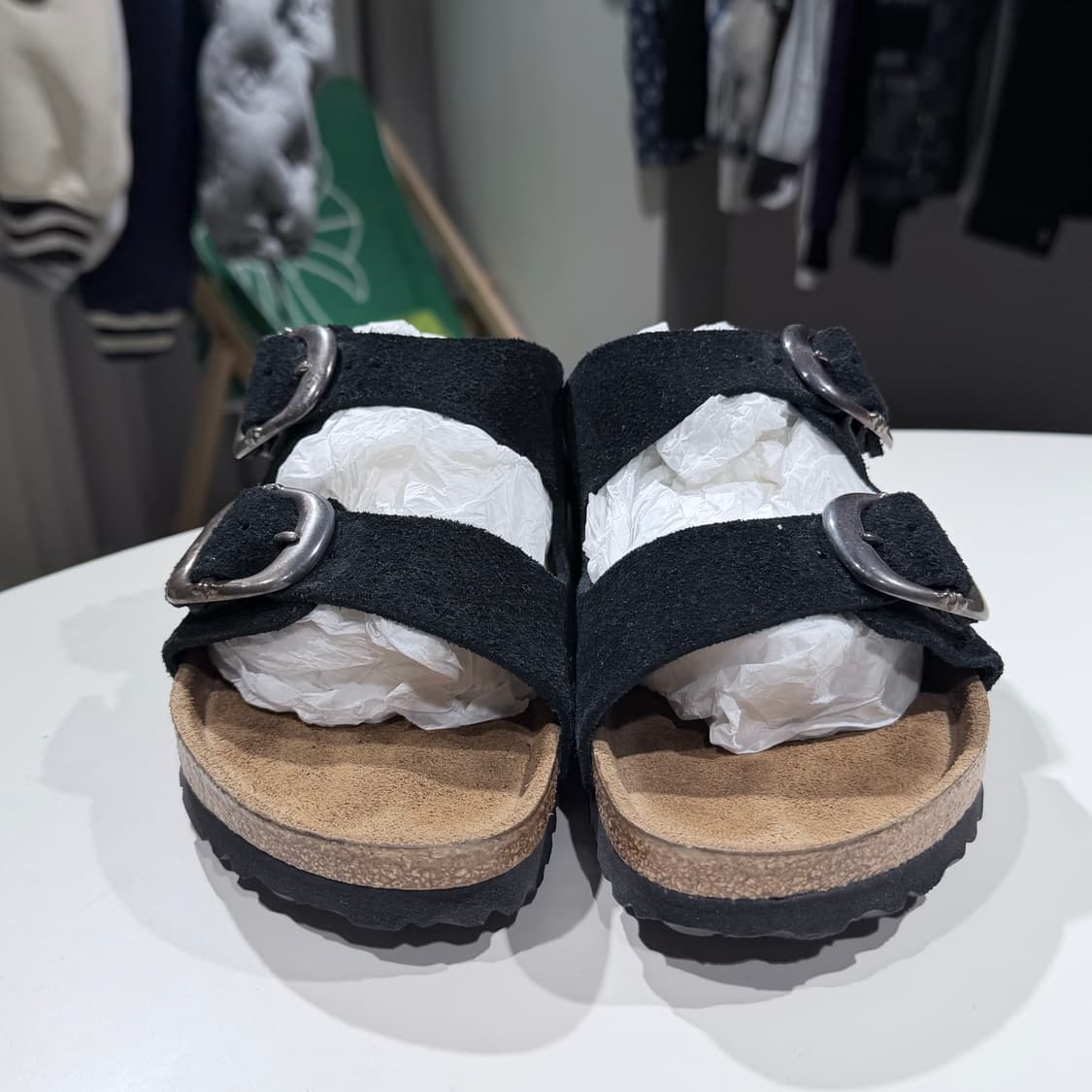 (A+/42) / 크롬하츠 X 버켄스탁 아리조나 블랙 로듐 건슬링어 상품이미지3