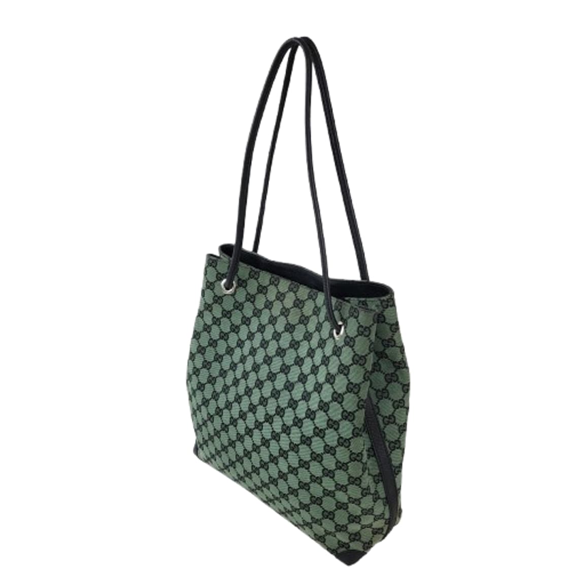 정품 구찌 기포드 그린블랙 자가드 숄더백 상품이미지4