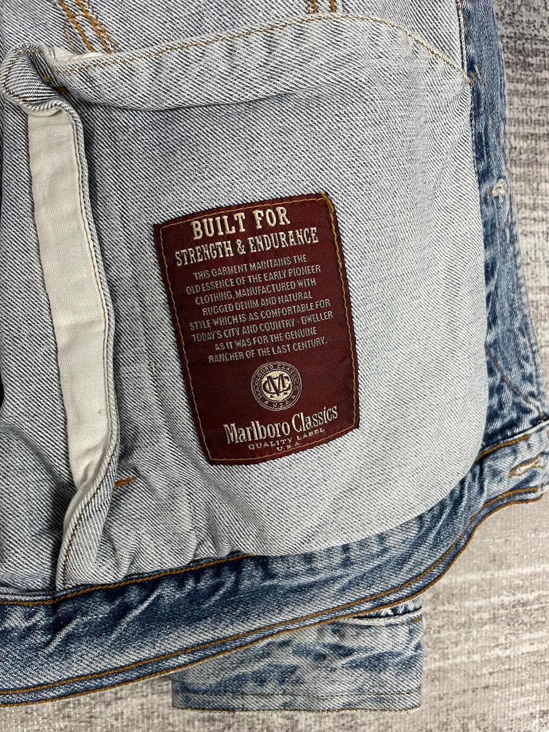 Italy vtg 말보로 클레식 트러커 상품이미지7