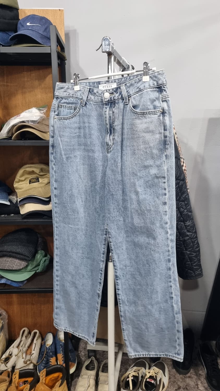 (GUESS) 연청 SEMI WIDE FIT 31사이즈 봄청바지 2번착용 상품이미지1