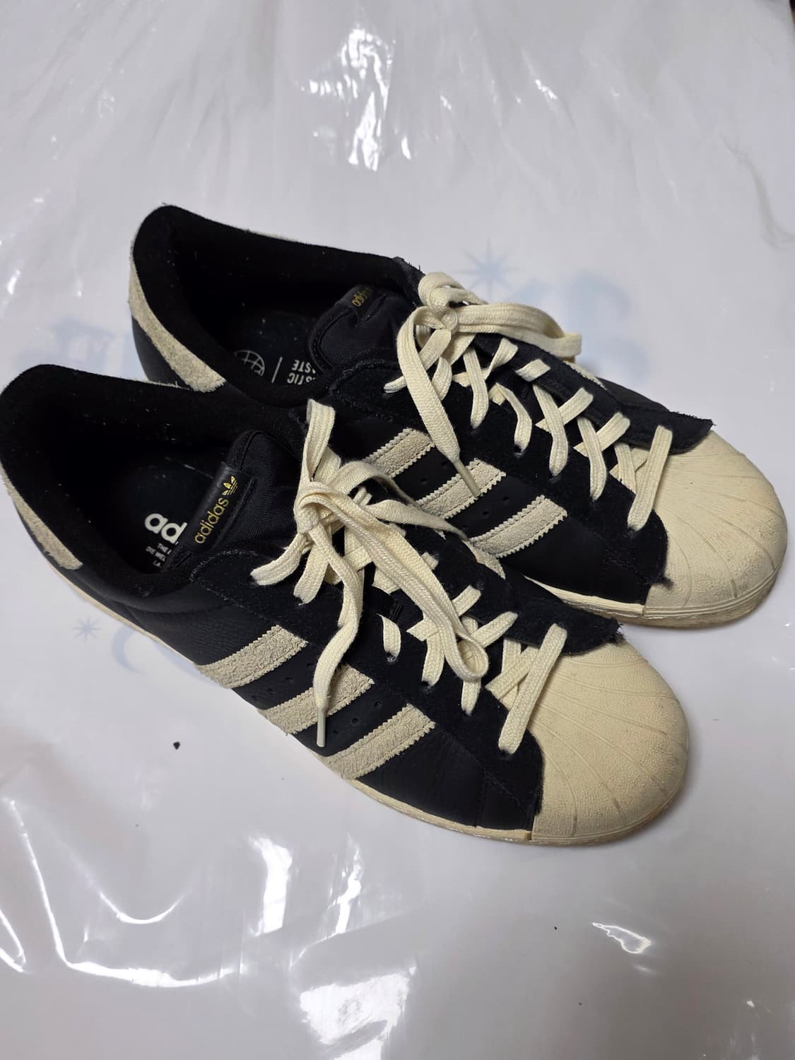 아디다스 슈퍼스타 82 블랙 화이트 280 상품이미지1