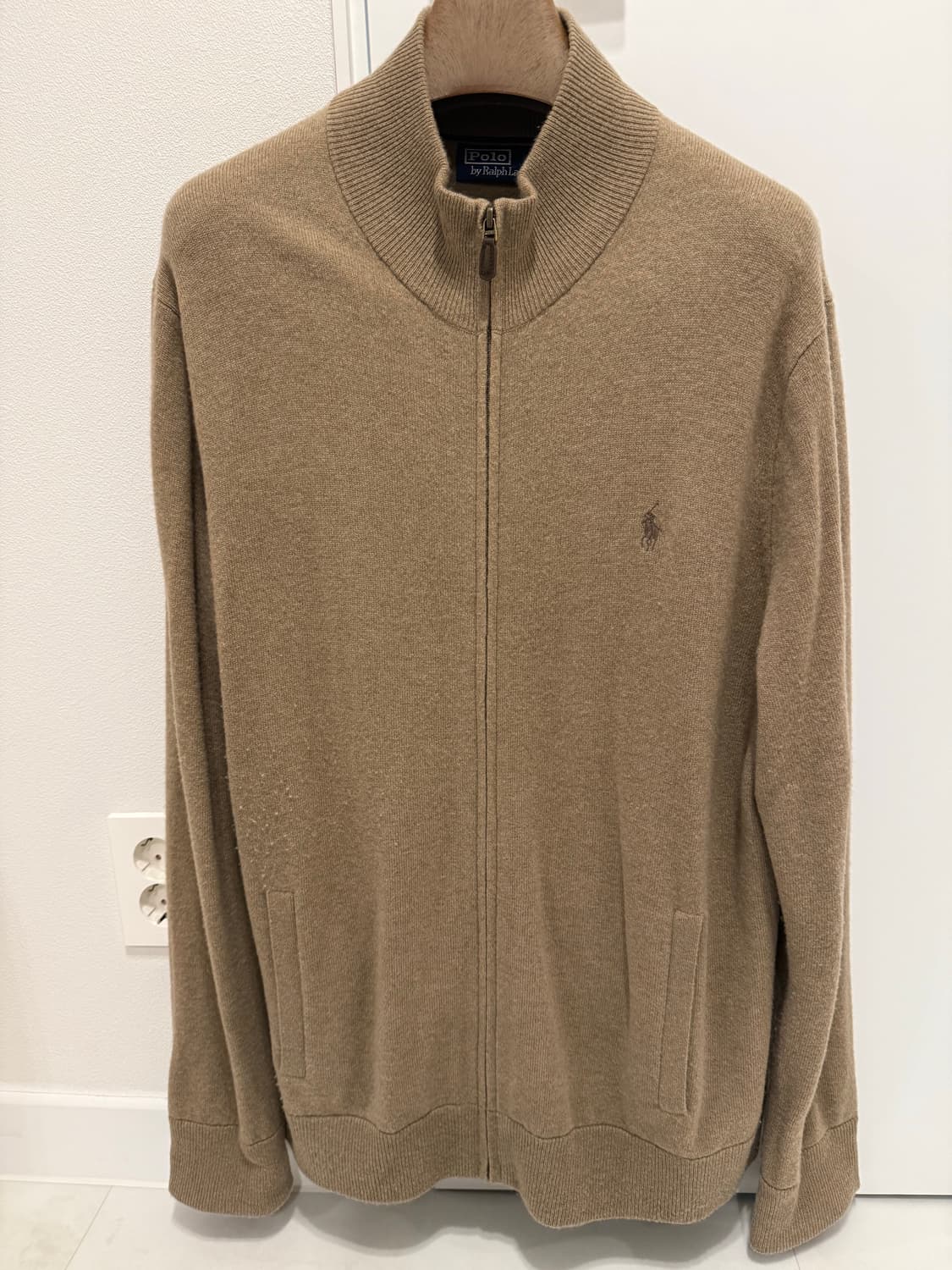 폴로 랄프로렌 울 풀집업 상품이미지1