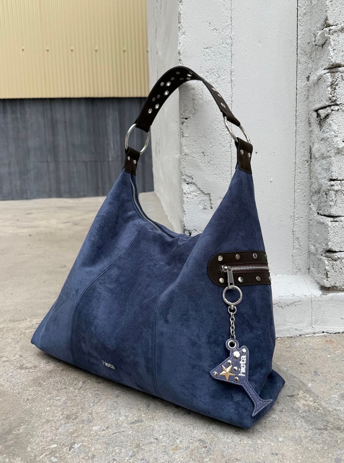 히에타 carrie bag 캐리백 블루 상품이미지1