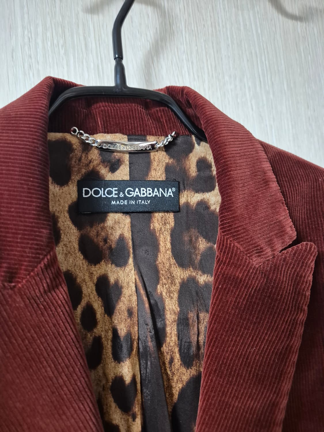 (정품) 돌체앤가바나 코듀로이 자켓 여성 40 상품이미지4