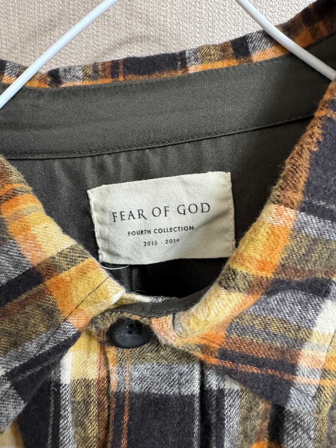 Fear of God 4th collection 플란넬 셔츠 L 상품이미지3