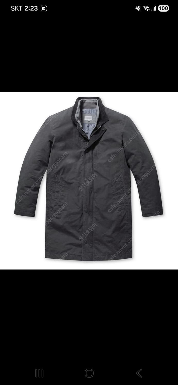 코오롱 시리즈 더블린 2WAY 구스다운 코트 구스패딩코트 95 상품이미지10