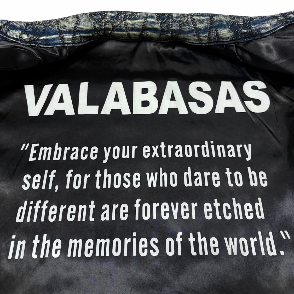 VALABASAS 발라바사스 스판 데님 자켓 (M) 상품이미지2