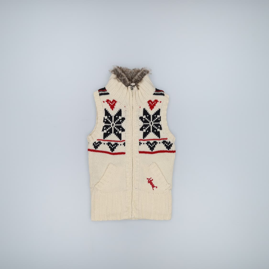 [XS] 카포랄 여성 니트 조끼 베스트 0116H1 상품이미지1