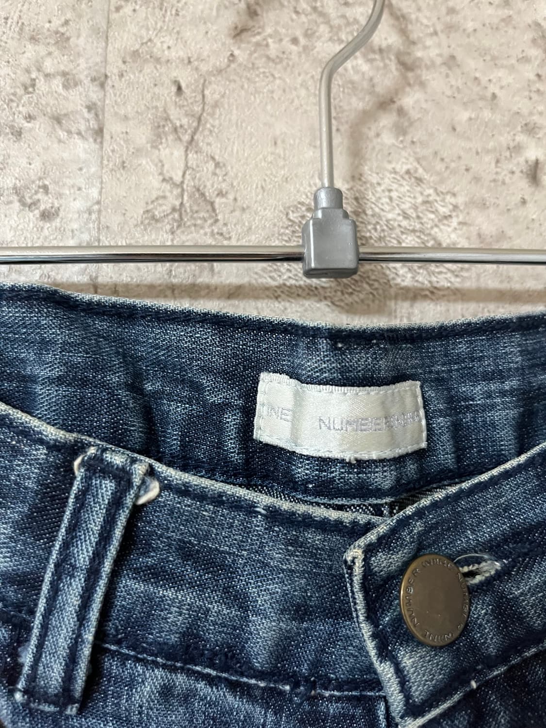 넘버나인 2001AW 총알데님 상품이미지6