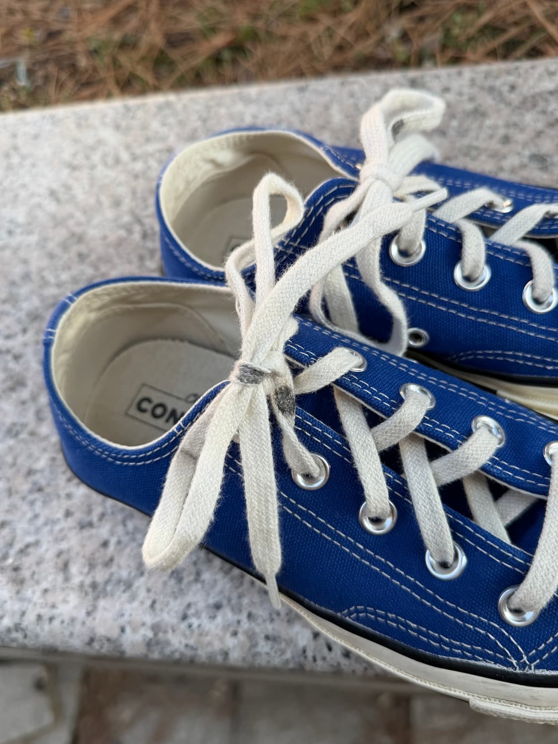 Converse 컨버스 척 70 로우 빈티지 캔버스 러쉬 블루 상품이미지7