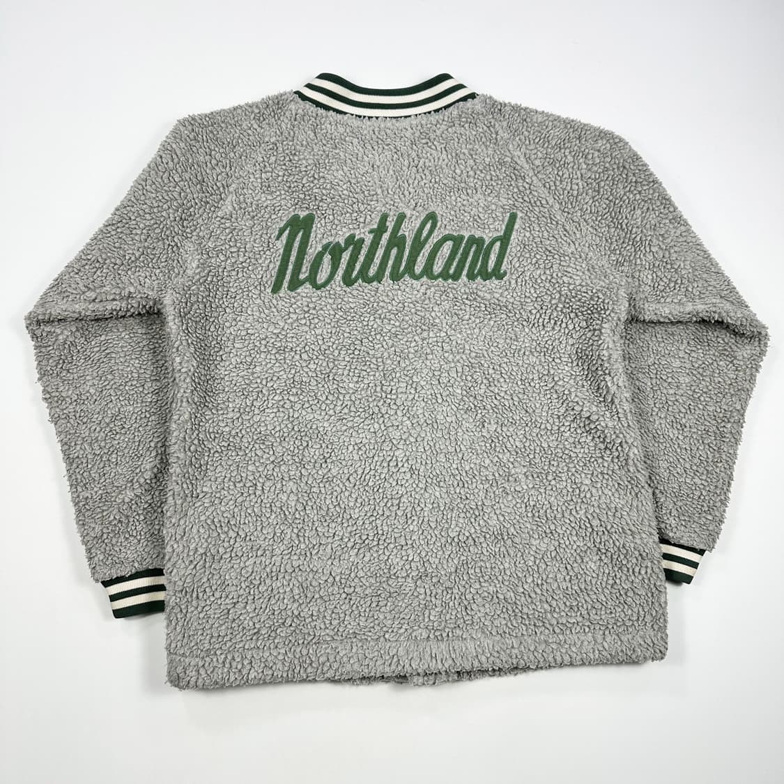 챔피온 재팬 차콜 버튼 후리스 자켓 (L) 상품이미지3