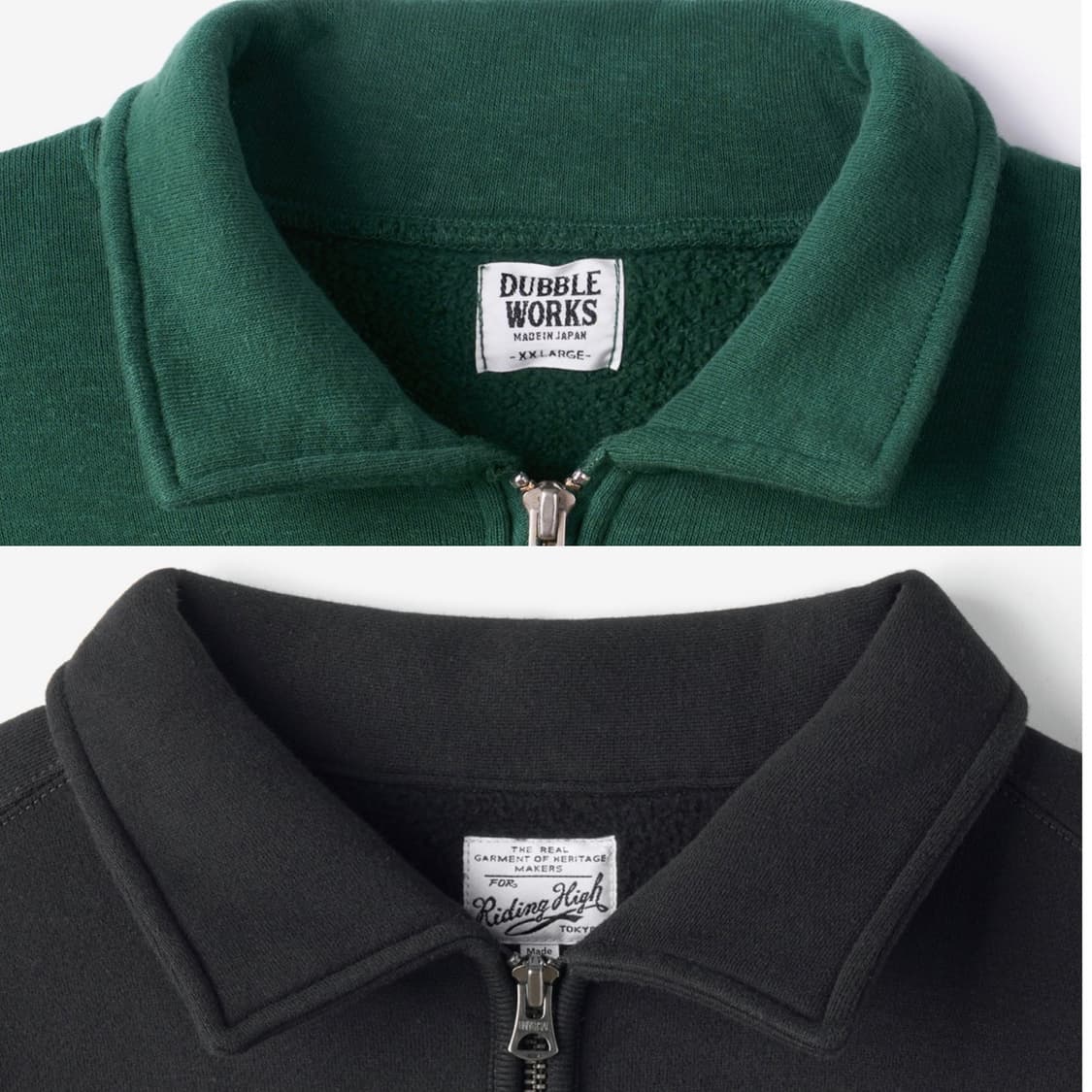 Riding High 하프집업 스웻, XL, 블랙 상품이미지4