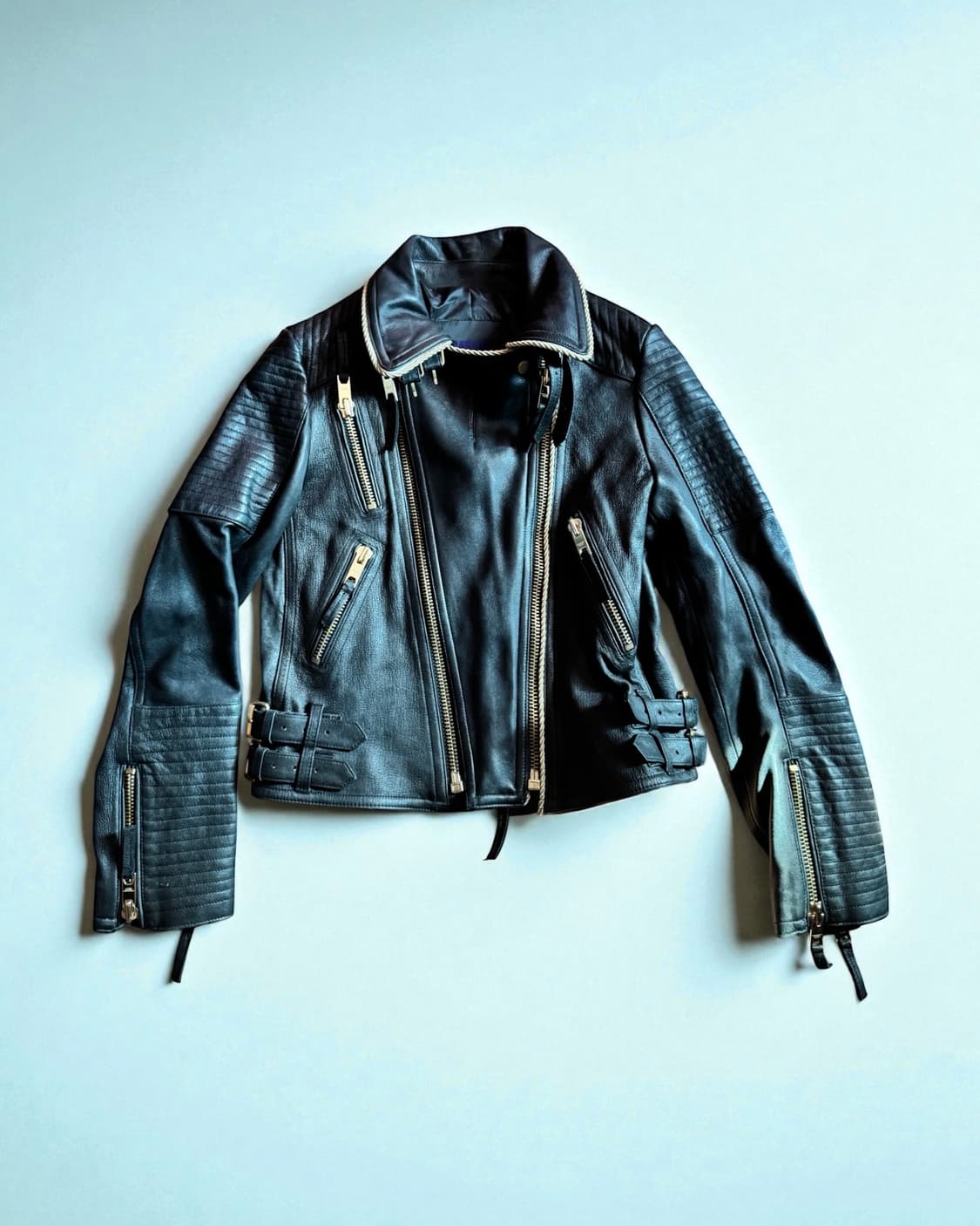 양가죽 라이더 자켓 상품이미지2