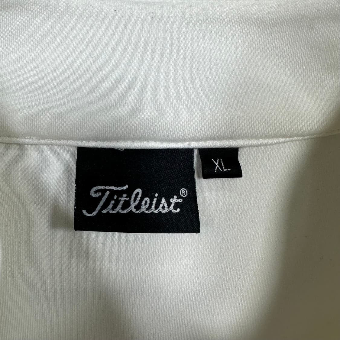 ✨ (바배) 타이틀리스트 누빔 화이트 점퍼 자켓 상품이미지3