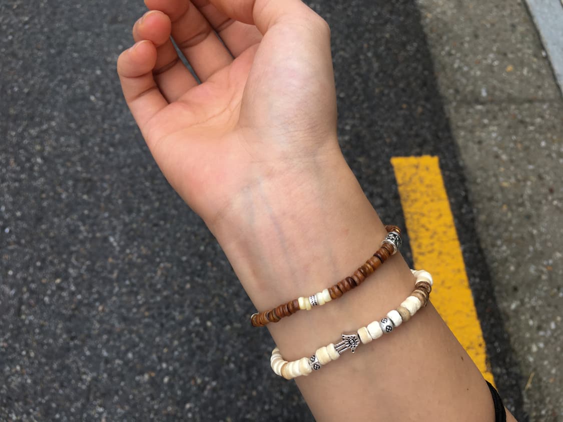 brown shell bracelet 상품이미지2