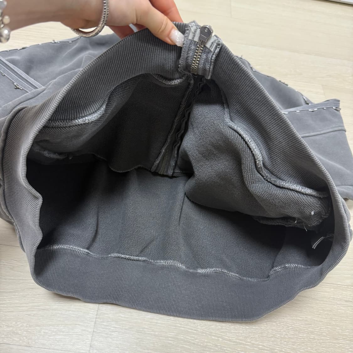 [604service] beaded track jacket 상품이미지4