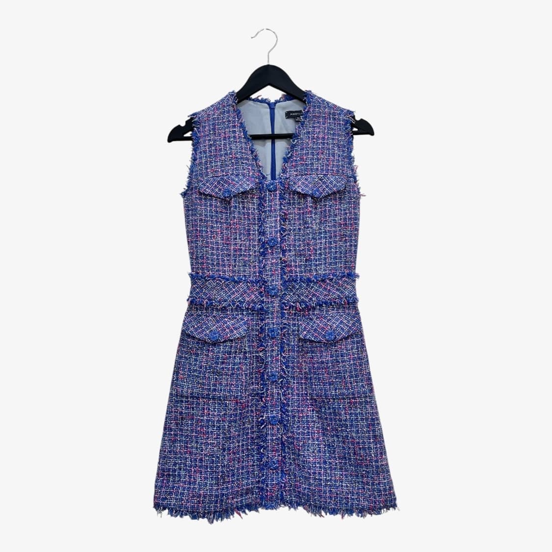 메릴링 Maryling 트위드 포켓 민소매 원피스 36사이즈 상품이미지1