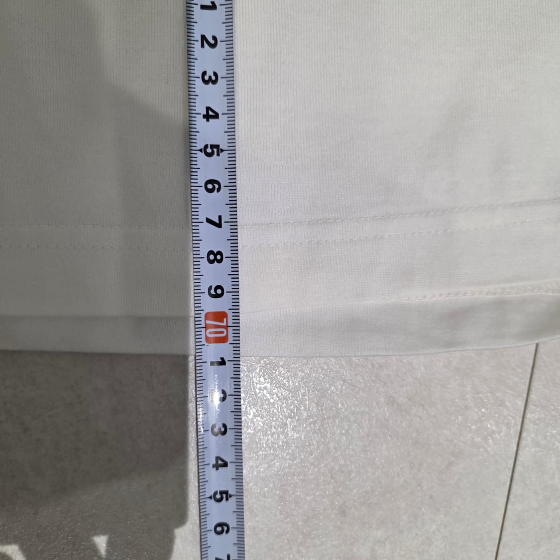 라코스테 화이트 루즈핏 반팔티 L(105) 상품이미지9