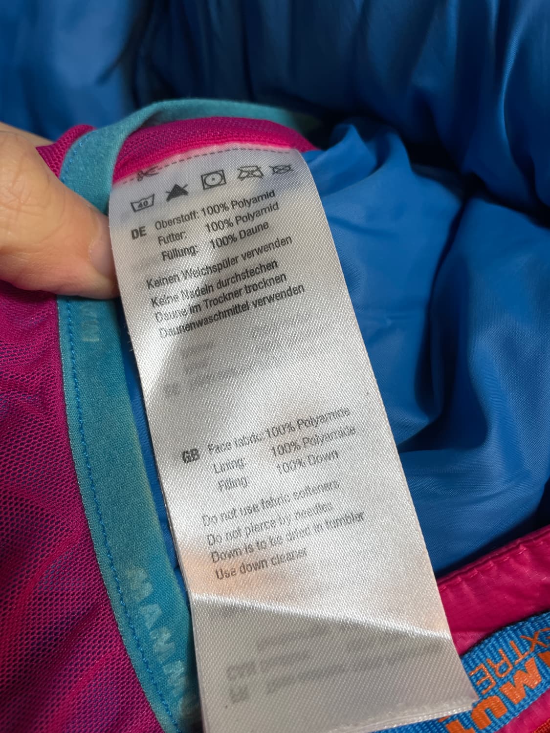 마무트 여성 패딩 상품이미지8