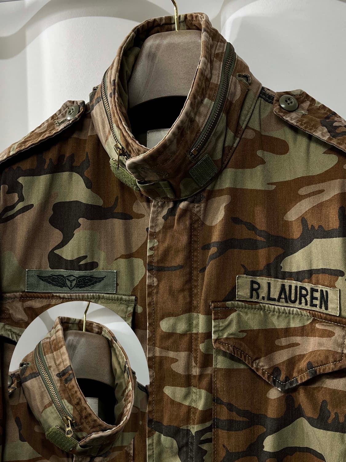 폴로 랄프로렌 BDU 플라잉 타이거 유틸리티 M65 필드 자켓 상품이미지5
