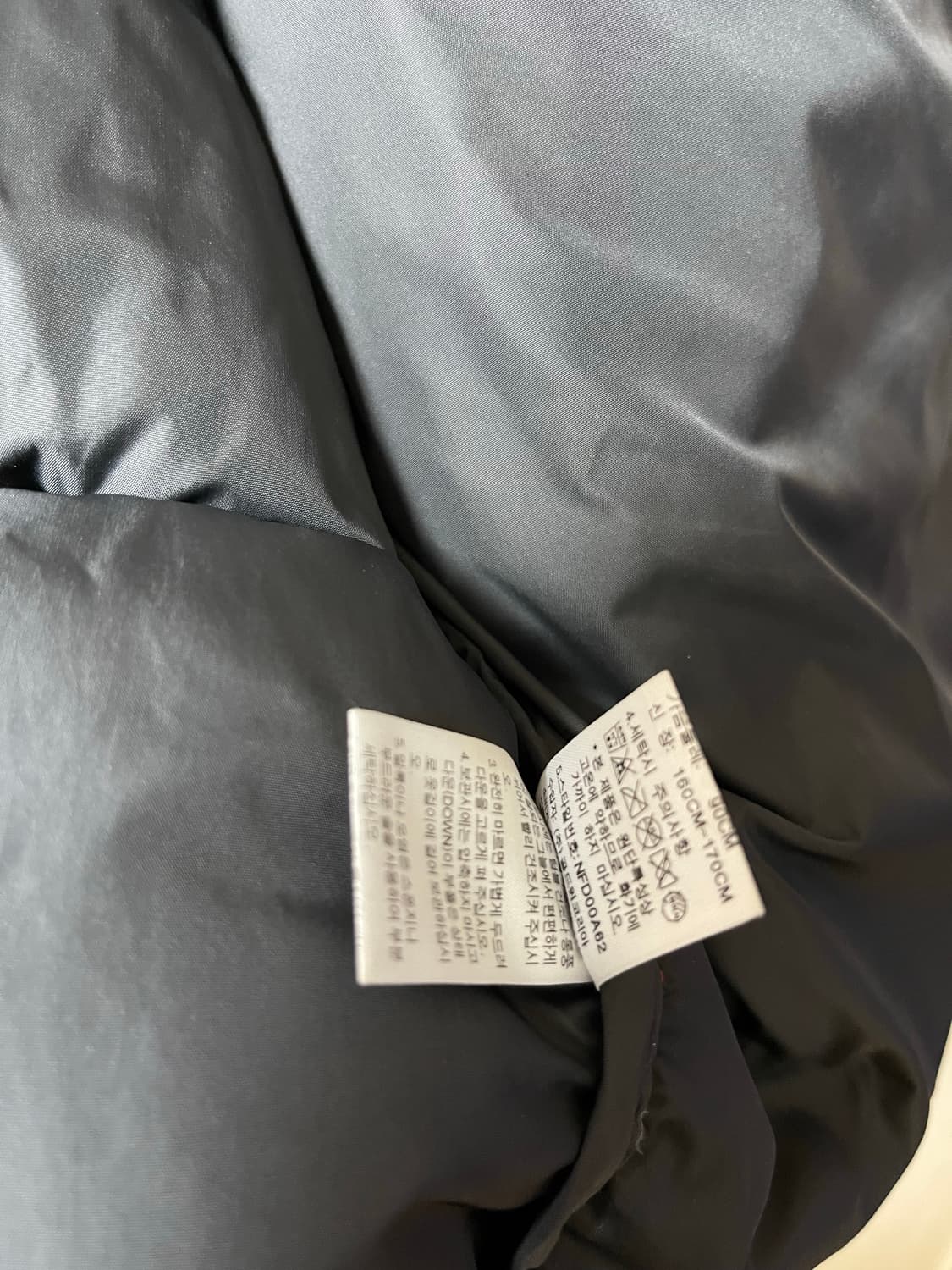 노스페이스 정품 눕시 구스다운 자켓 레드 700필 상품이미지9