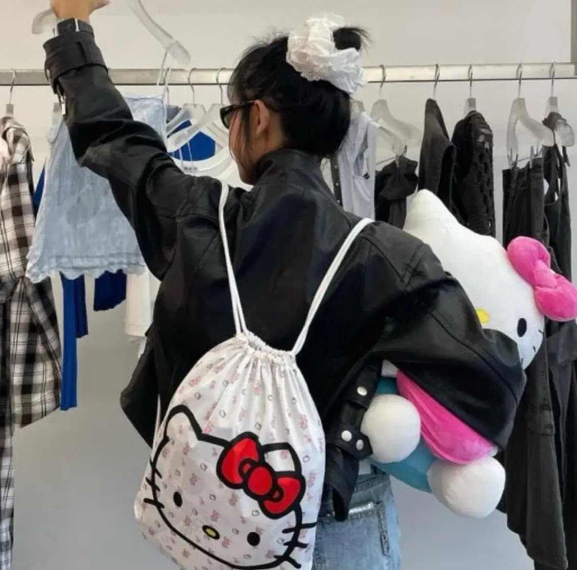 Open yy x hellokitty 짐색 상품이미지1
