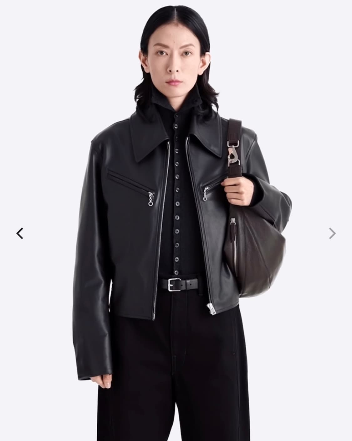 르메르 25fw QUIVER 퀴버 클립 백/다크 초콜렛 상품이미지4