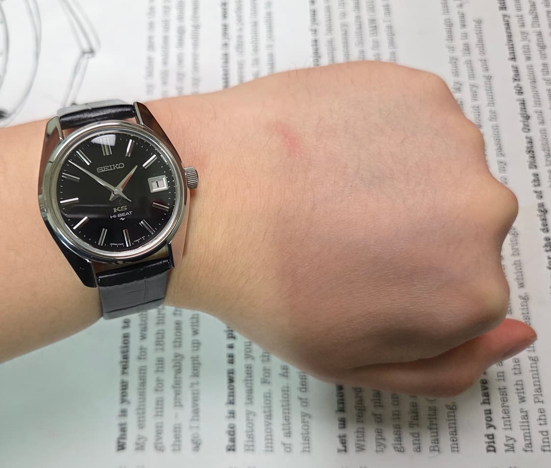 빈티지 킹세이코 45KS 와이드보이 수동메커니컬 금배꼽 ver.  상품이미지7