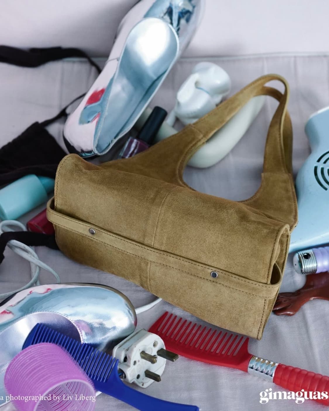 기마구아스 Mini Maria 미니 마리아 백/베이지 상품이미지2