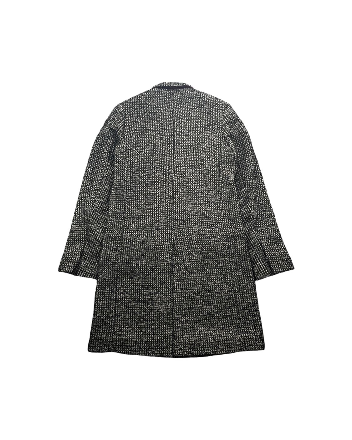 하이더 아커만 16AW 블랙 & 화이트 울 체크 코트 상품이미지4