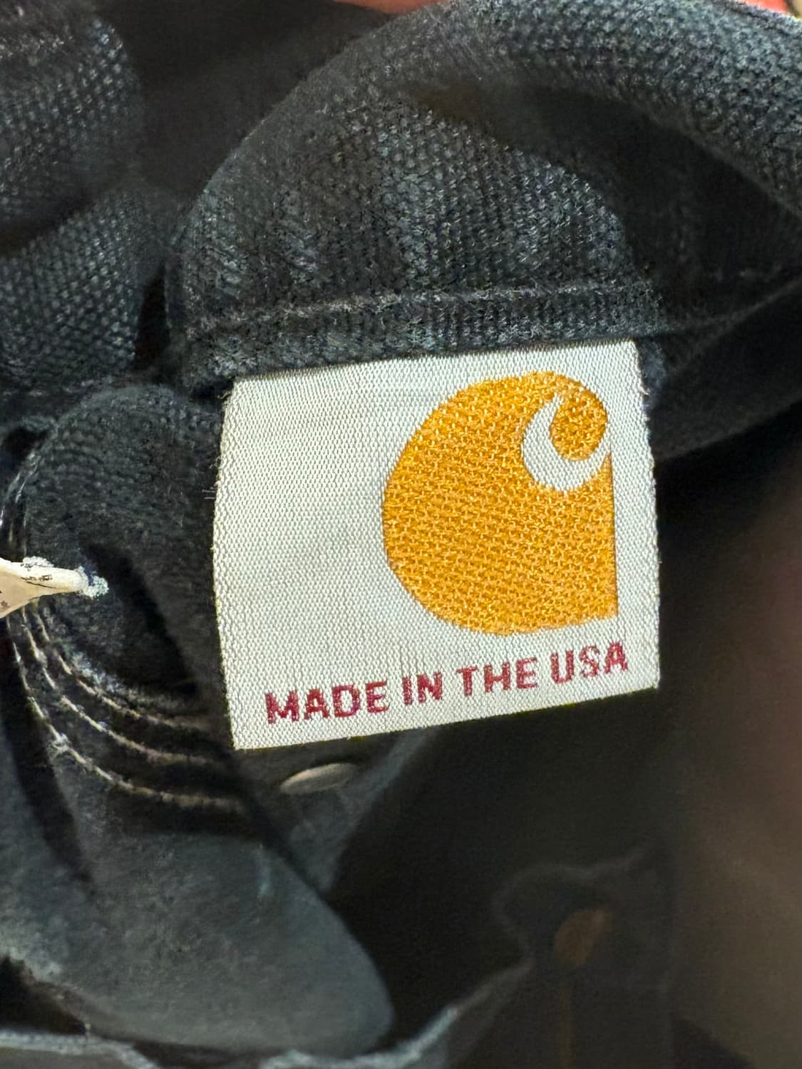 Made in usa🇺🇸 칼하트 더블니 BLK 하드페이딩 상품이미지3