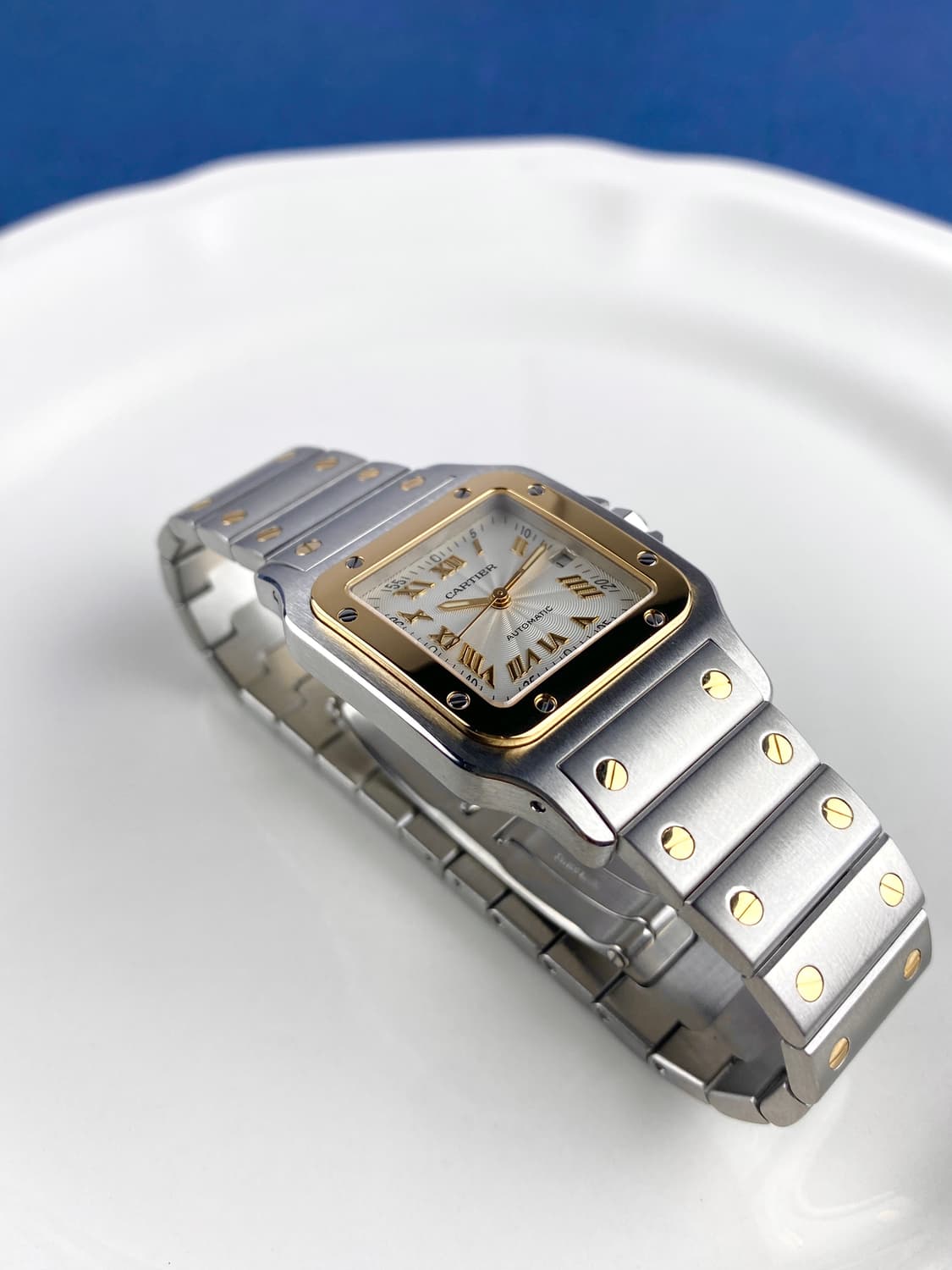 CARTIER Santos Galbee 20th combi watch 상품이미지7