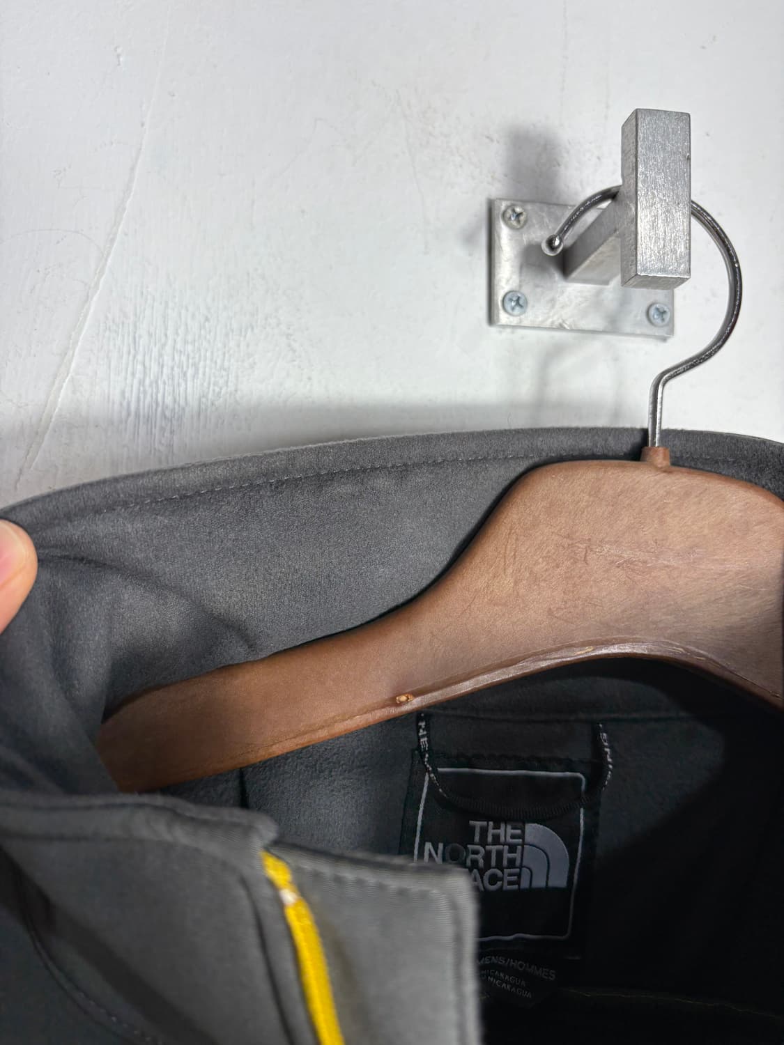 The north face 노스페이스 컬러 배색 후리스 안감 자켓 상품이미지8