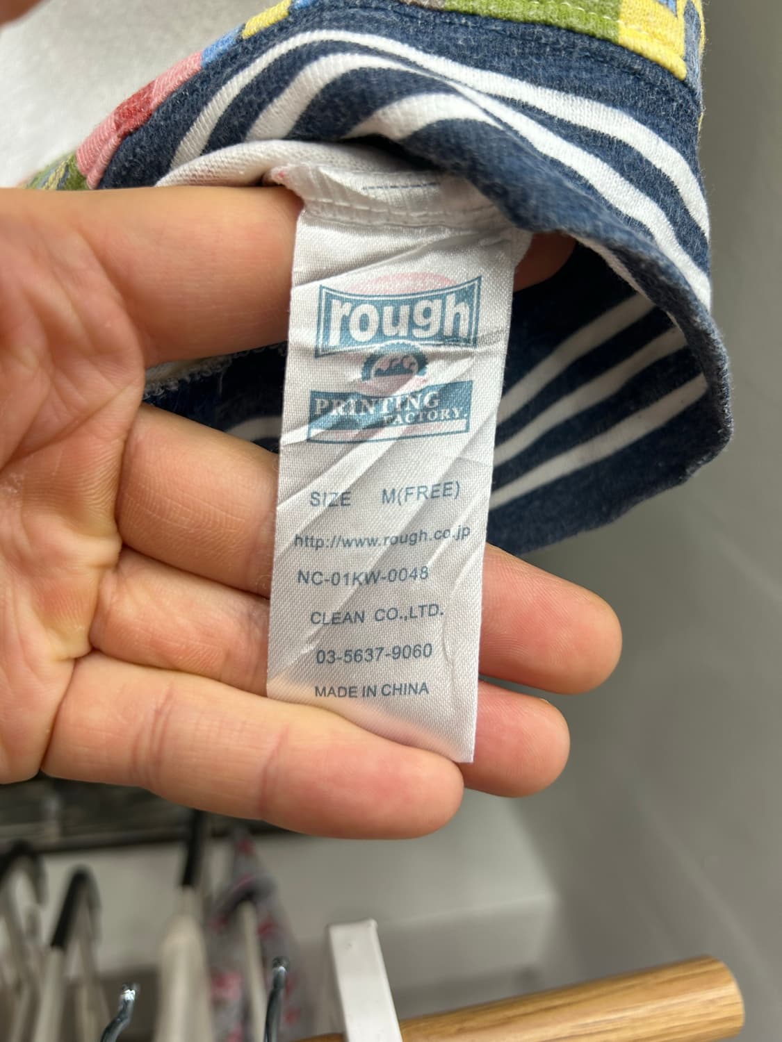 일본 러프 rough.nc 타운 프린팅 반팔 티셔츠 빈티지 감성  상품이미지5