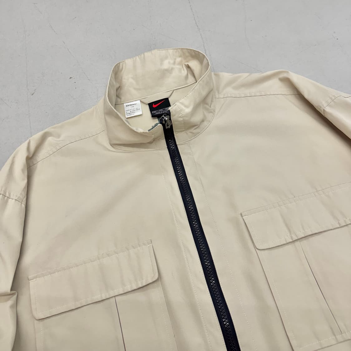나이키 00s 스우시 투포켓 올드스쿨 셔츠형 코튼 자켓 상품이미지3