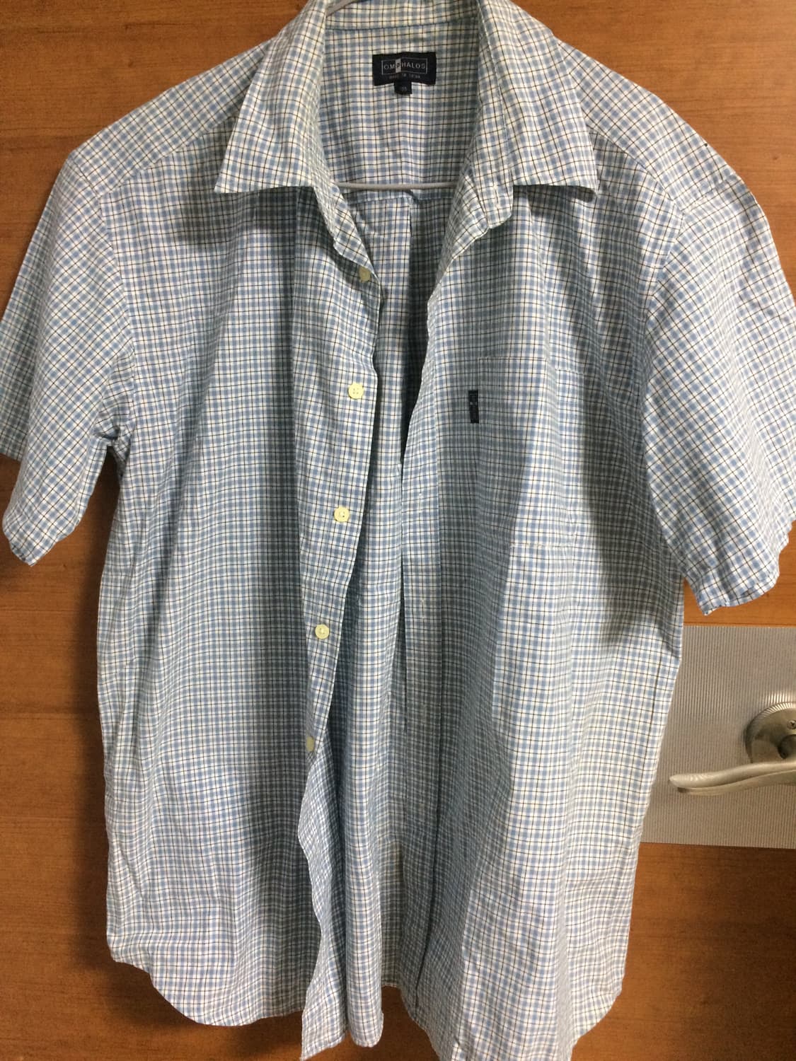 너드 빅사 체크 반팔 셔츠 상품이미지1