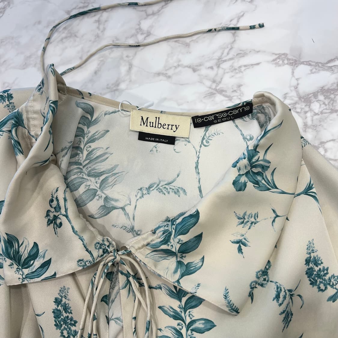 Mulberry 멀버리 슬리브리스 블라우스 상품이미지8