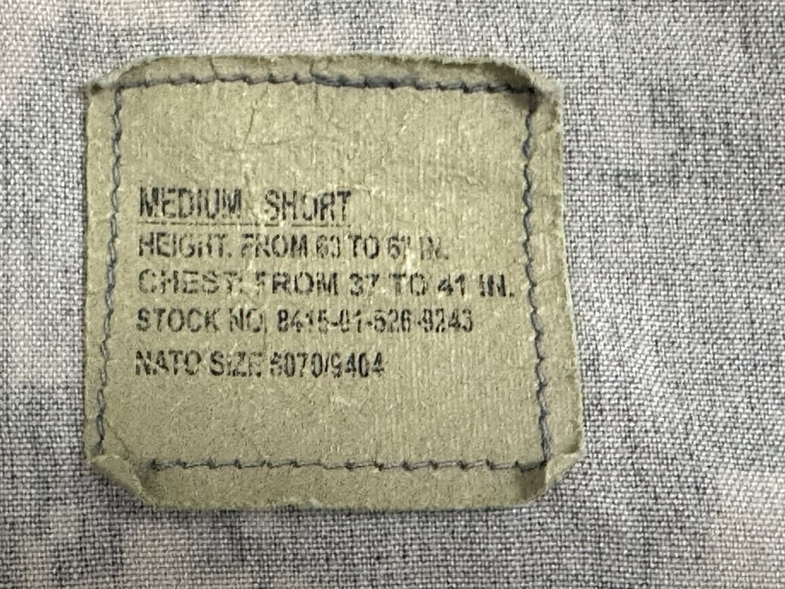 미육군 준위 구형 ACU 전투복 상의 (M/S) (L) 상품이미지5