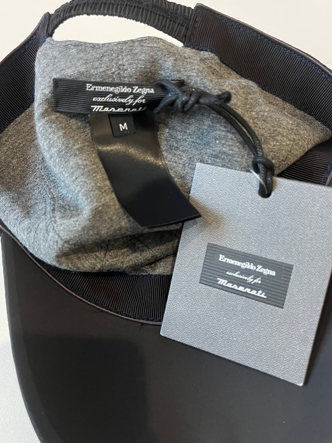 제냐 x 마세라티 볼캡 M사이즈 블랙 (새상품/콜라보) 상품이미지5