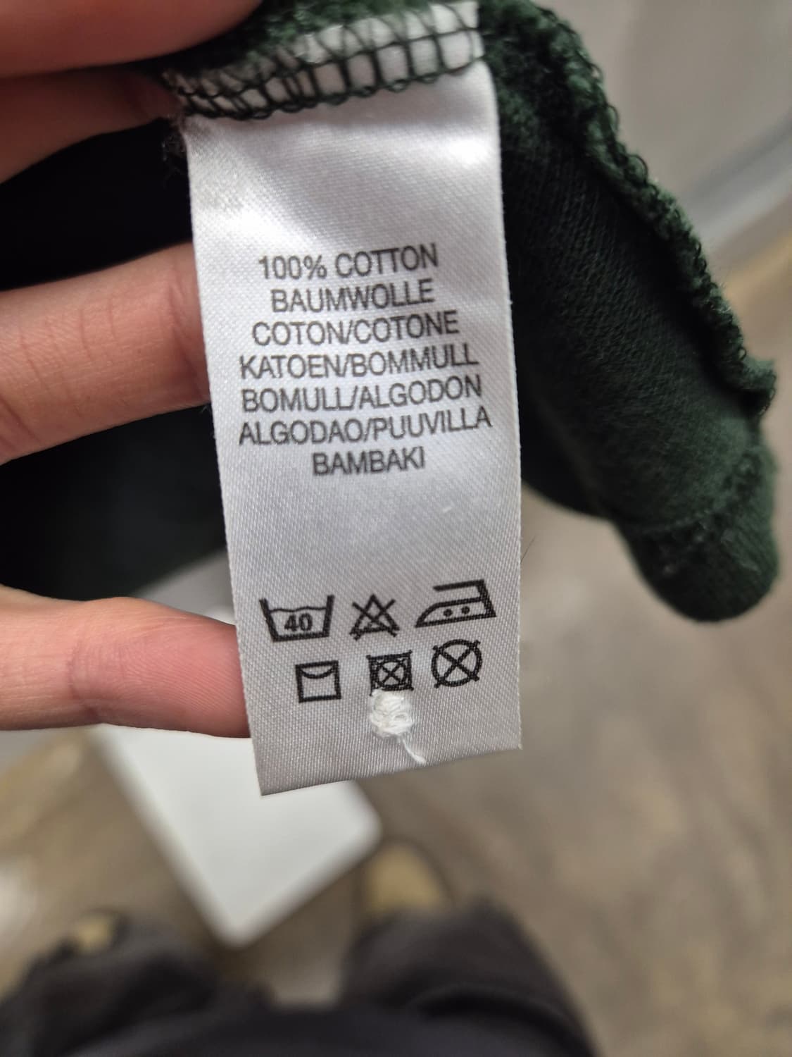 버버리 로고 자수 올리브 카라티 S 상품이미지6