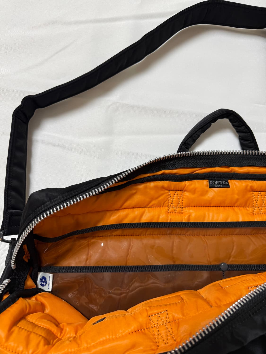 (초미품)PORTER 포터 탱커 2way 브리프케이스 블랙 상품이미지9