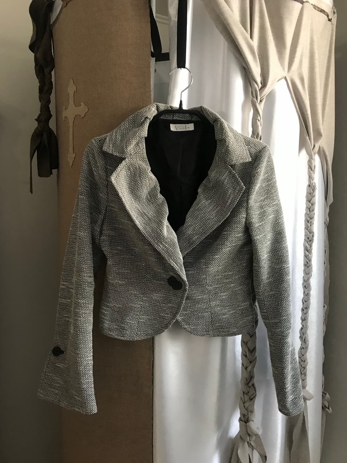 vintage grey short jacket 상품이미지4