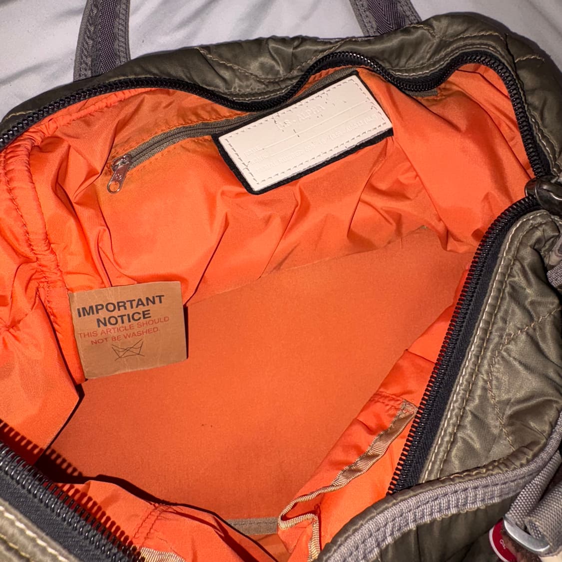 Alpha industries shoulder bag 상품이미지5