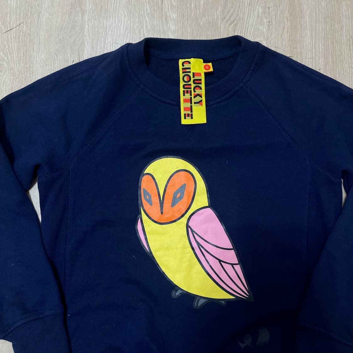 럭키슈에뜨 여성 빅로고 맨투맨 S/90  상품이미지2