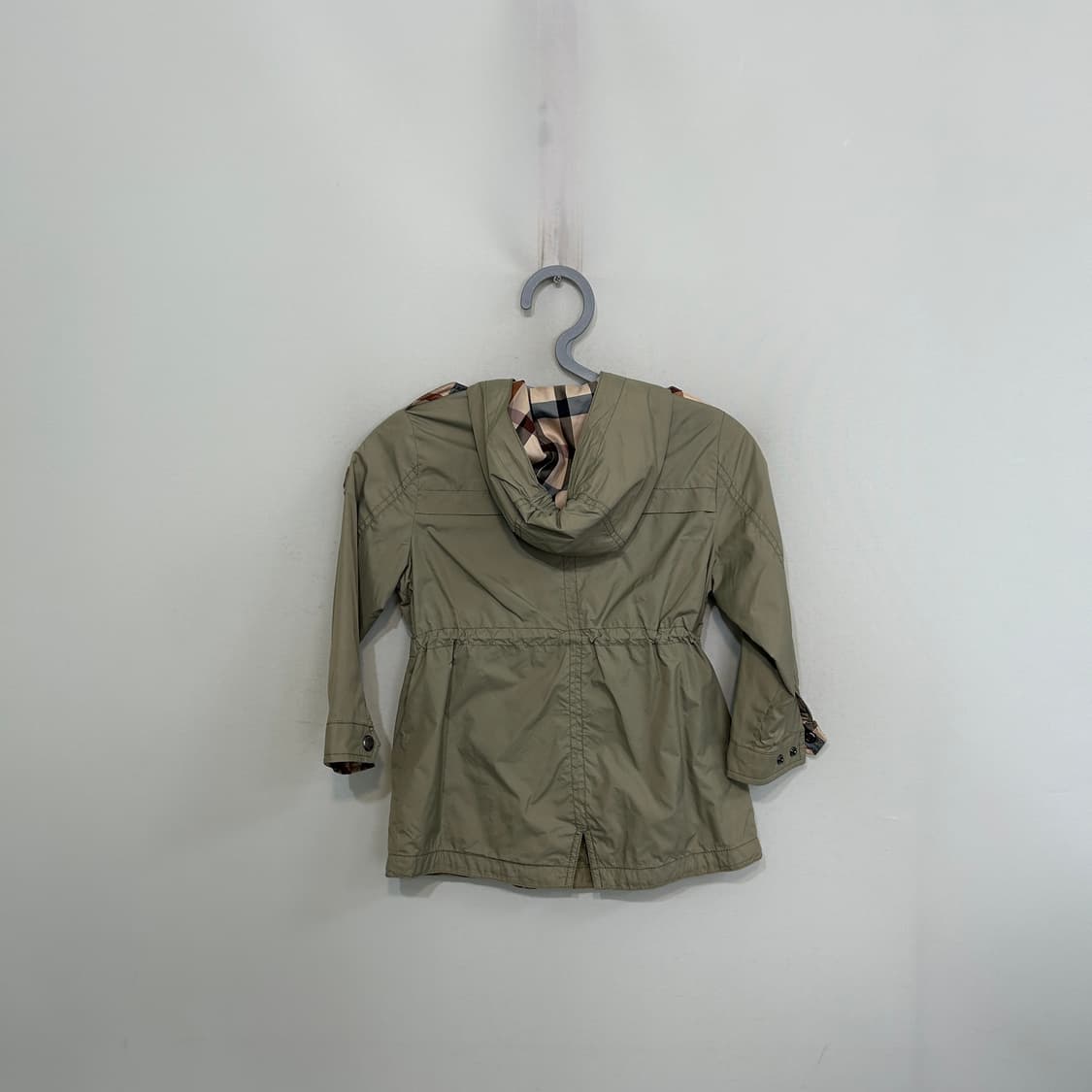 닥스 키즈 스트링 트렌치코트 110 카키 상품이미지3