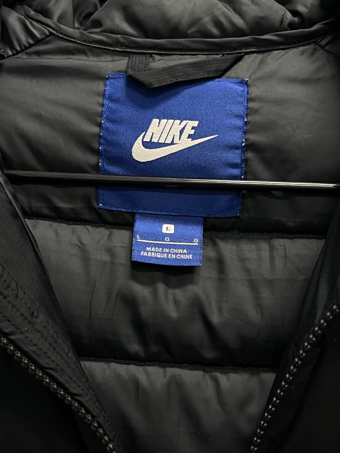 나이키 NSW 덕다운 후드 패딩조끼 베스트 블랙 상품이미지4