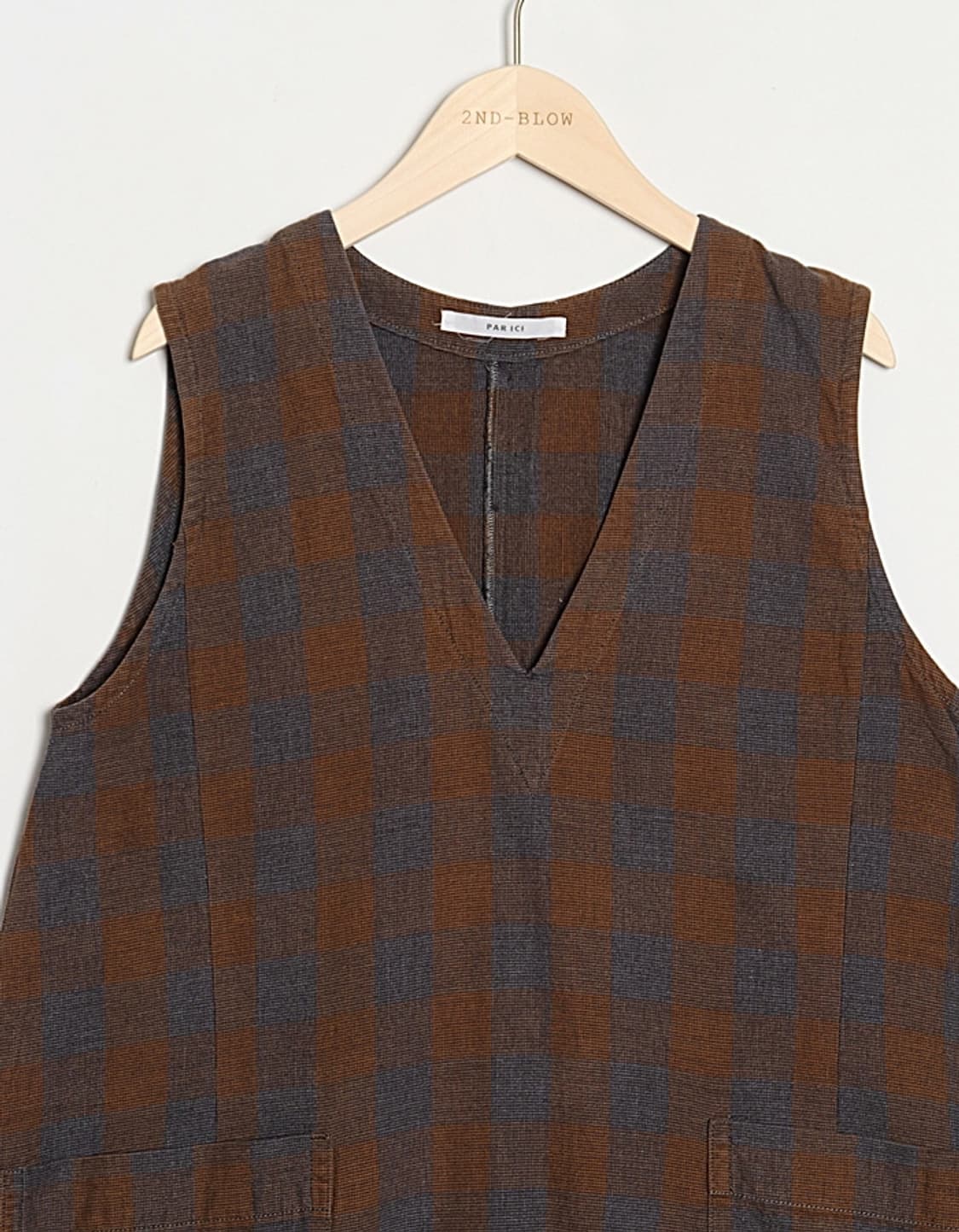 PAR ICI Check One-Piece 상품이미지2