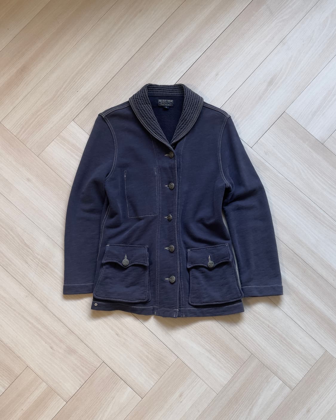 [POLO JEANS] shawl collar cotton jacket 상품이미지1