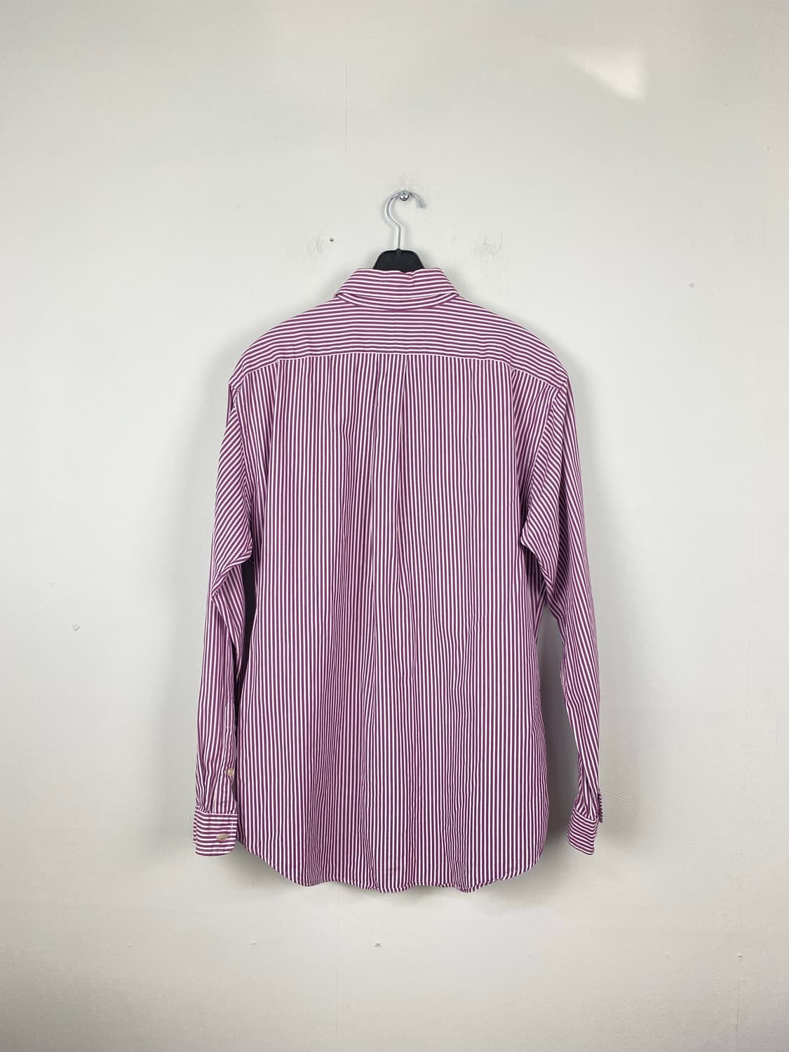 폴로 랄프로렌 스트라이프 보라 셔츠 M 상품이미지2