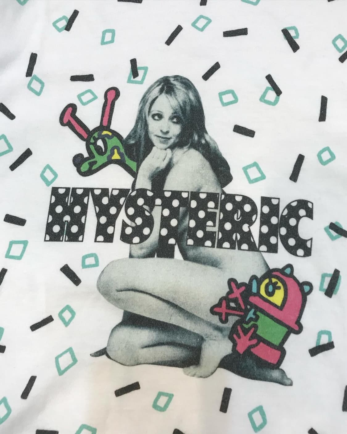 Hysteric Glamour Dots Logo T-shirt 상품이미지6